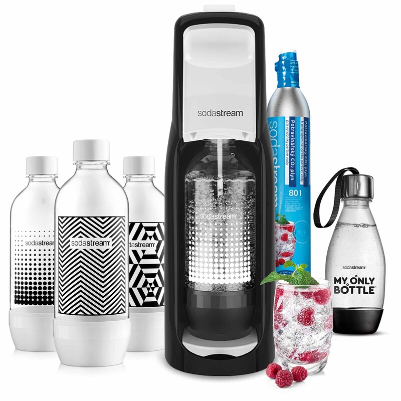 MegaPack JET B&W Výrobník sody SodaStream