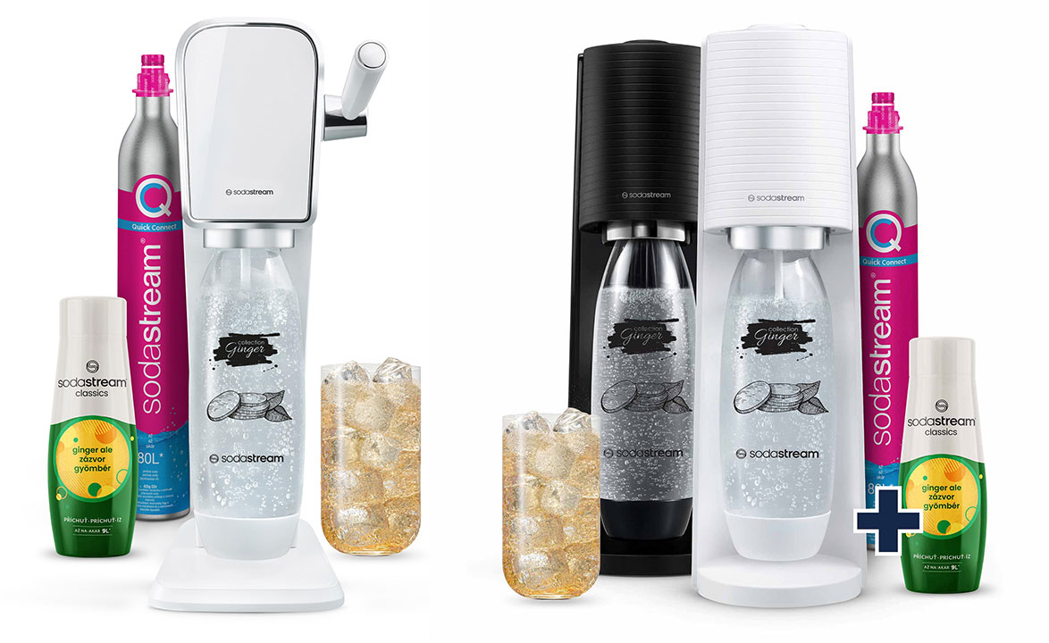 Limitovaná edice SodaStream GINGER ALE Megapack Limitovaná edice SodaStream GINGER ALE Megapack