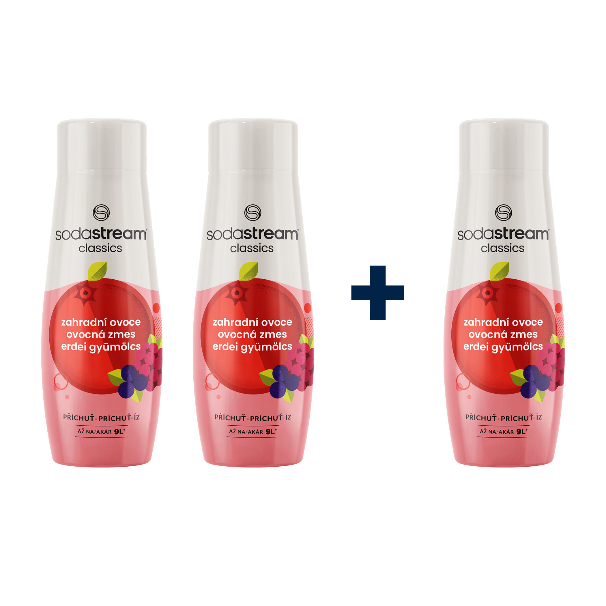SodaStream SADA Zahradní ovoce 2+1  .
