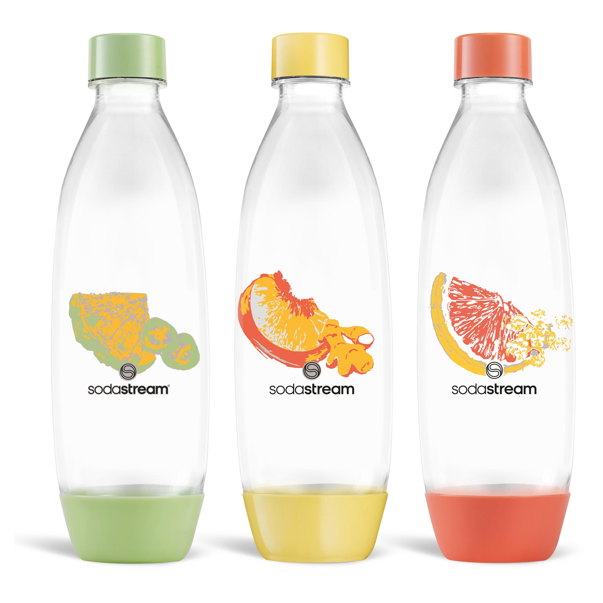 SodaStream Sada lahví Fuse Fruit 3 × 1 L vhodnéidomyčkynádobí  .