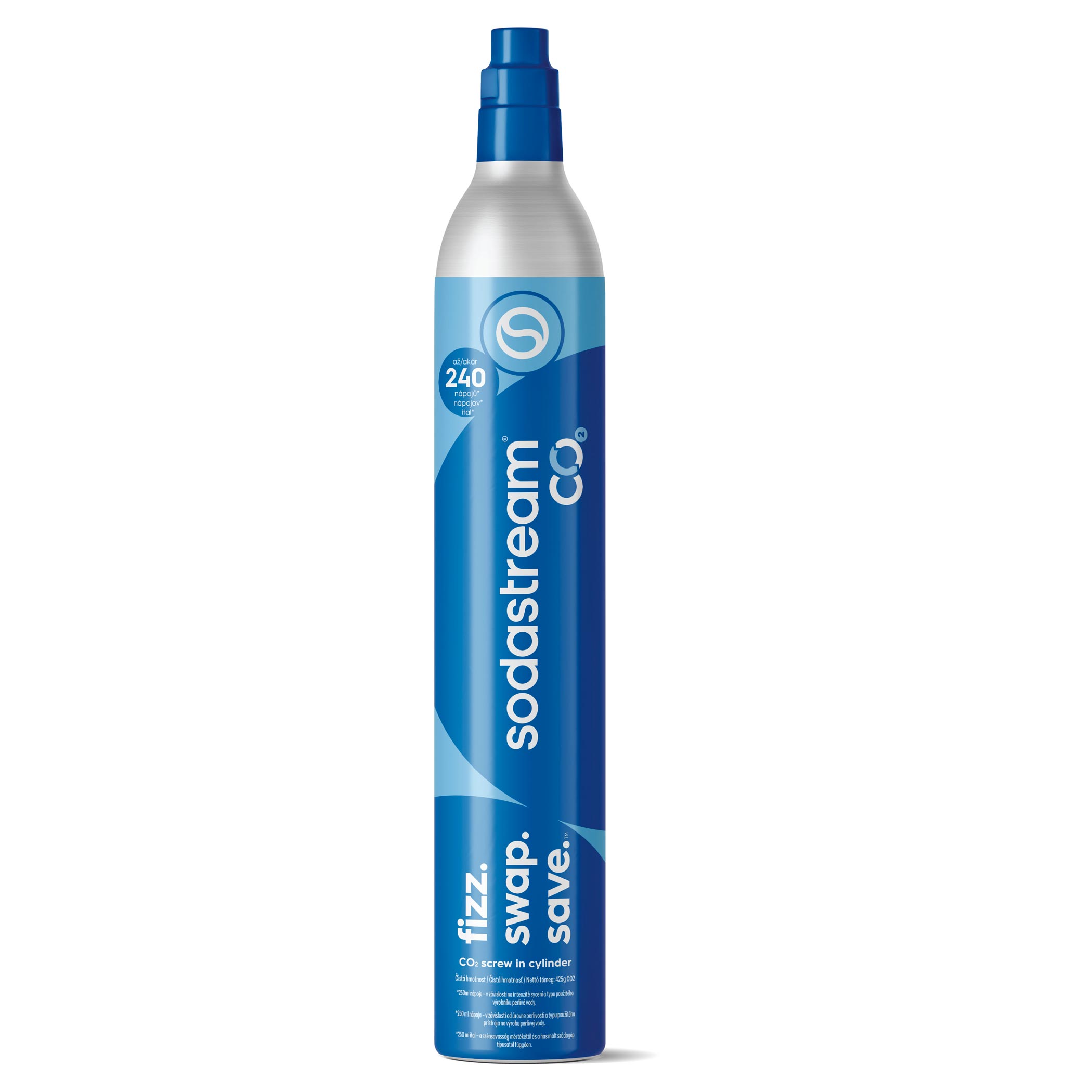 SodaStream Bombička+CO2 samostatná Rezervní bombička pro starší výrobníky SodaStream .