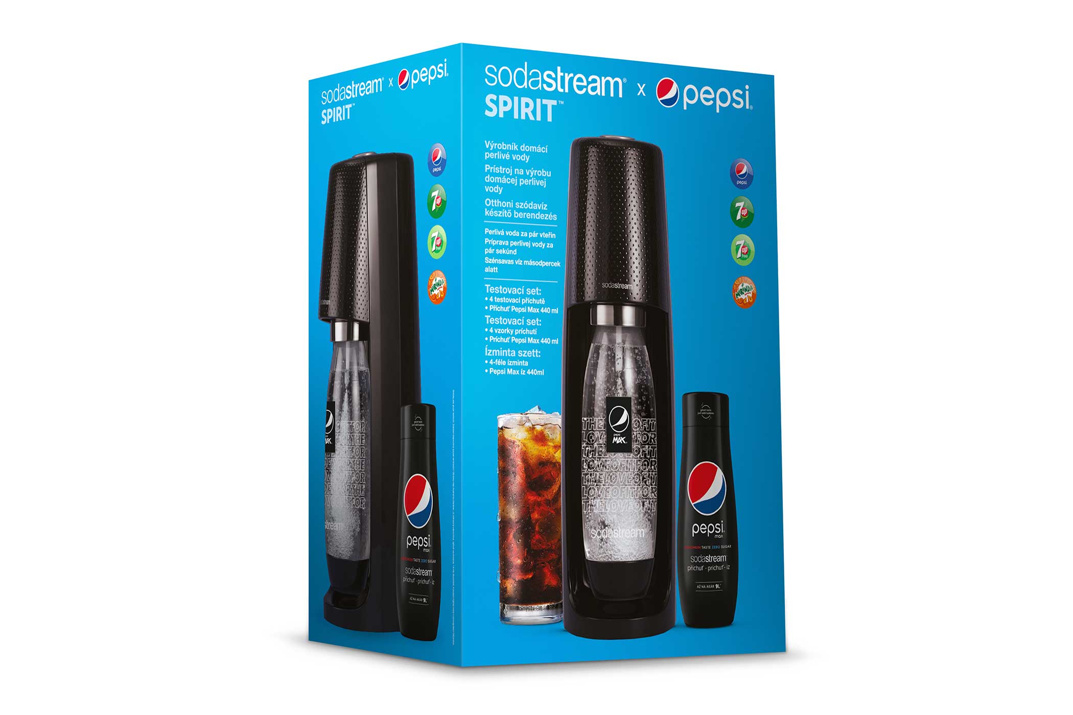 Spirit Black Pepsi MegaPack