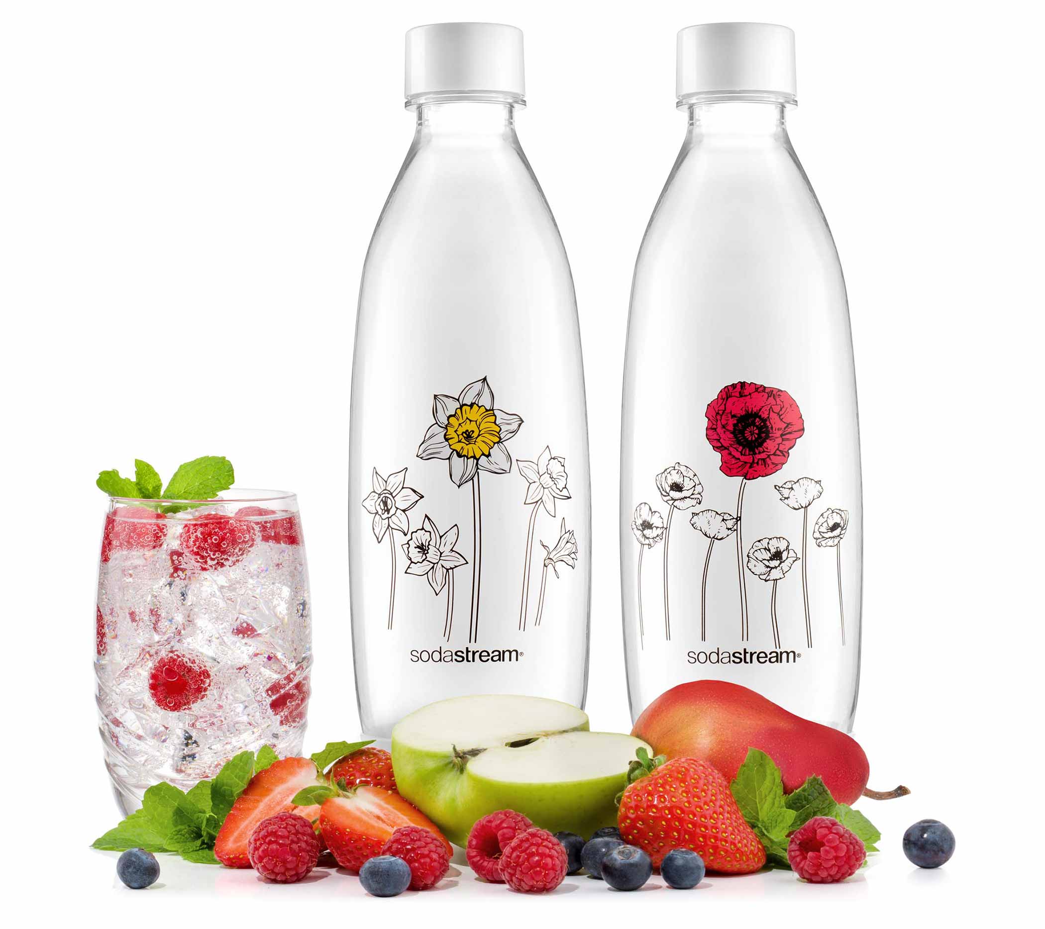 Sada lahví Fuse Květiny v zimě 2 × 1 L Sada lahví Fuse Květiny v zimě 2 × 1 L