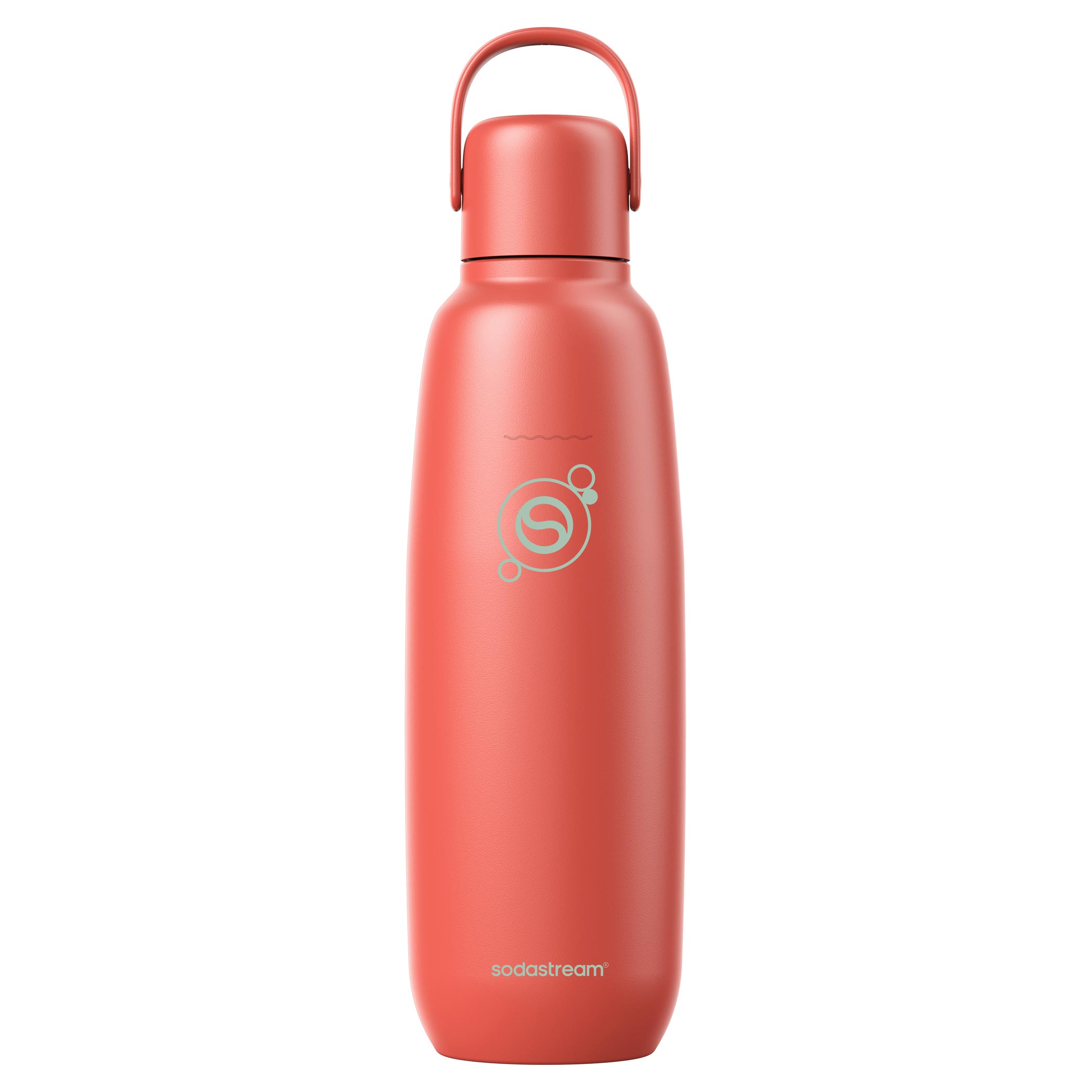 SodaStream Termo lahev Fizz&Go COOL 0,9L Oranžovo-červená - PAPAYA .