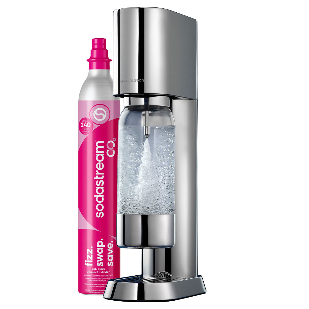 SodaStream ENSO Nejprémiovější výrobník domácí perlivé vody od SodaStream 1x,  enso&trade; prémiový výrobník perlivé vody, 1x,  Opakovaně použitelná