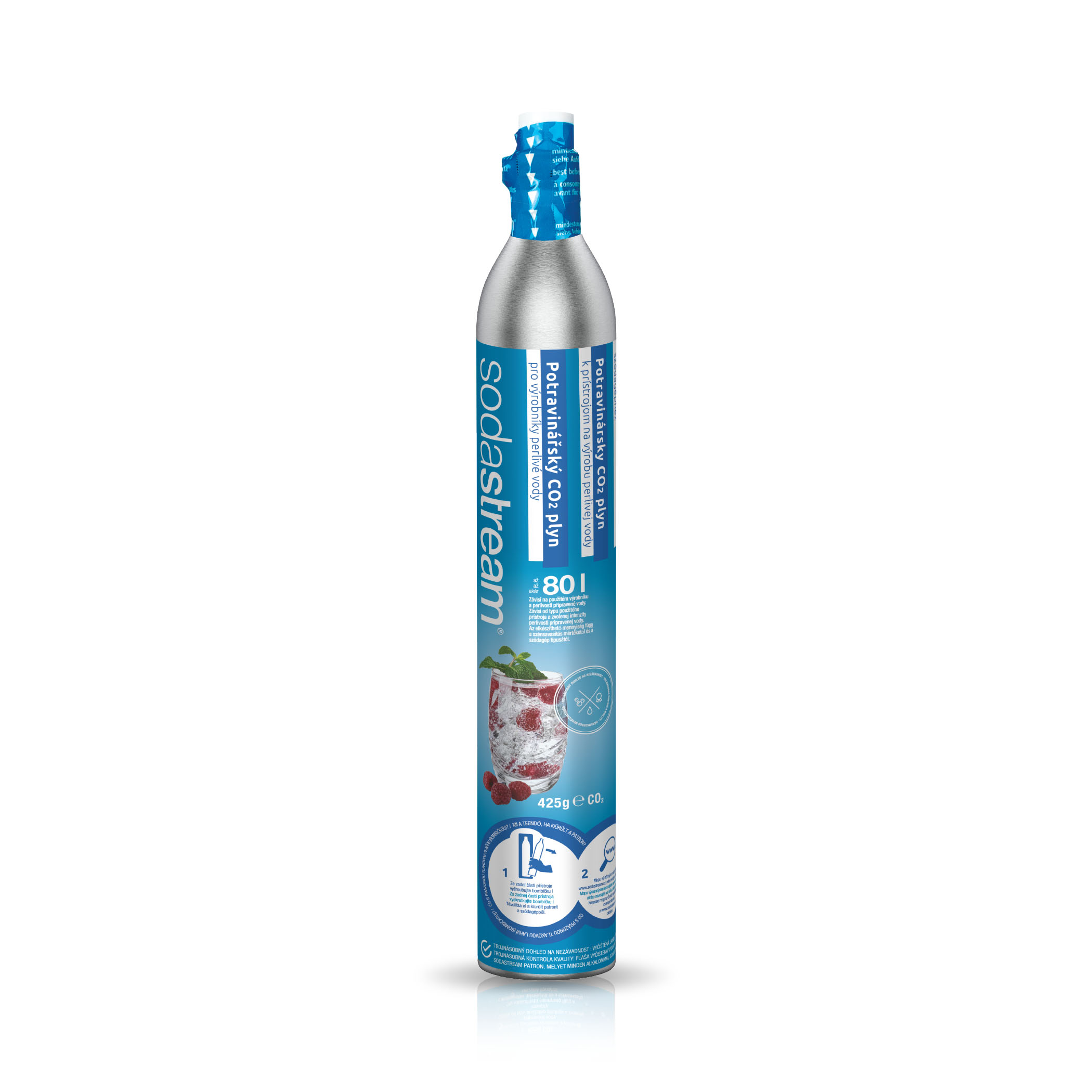 Sodastream bombička + CO2 samostatná