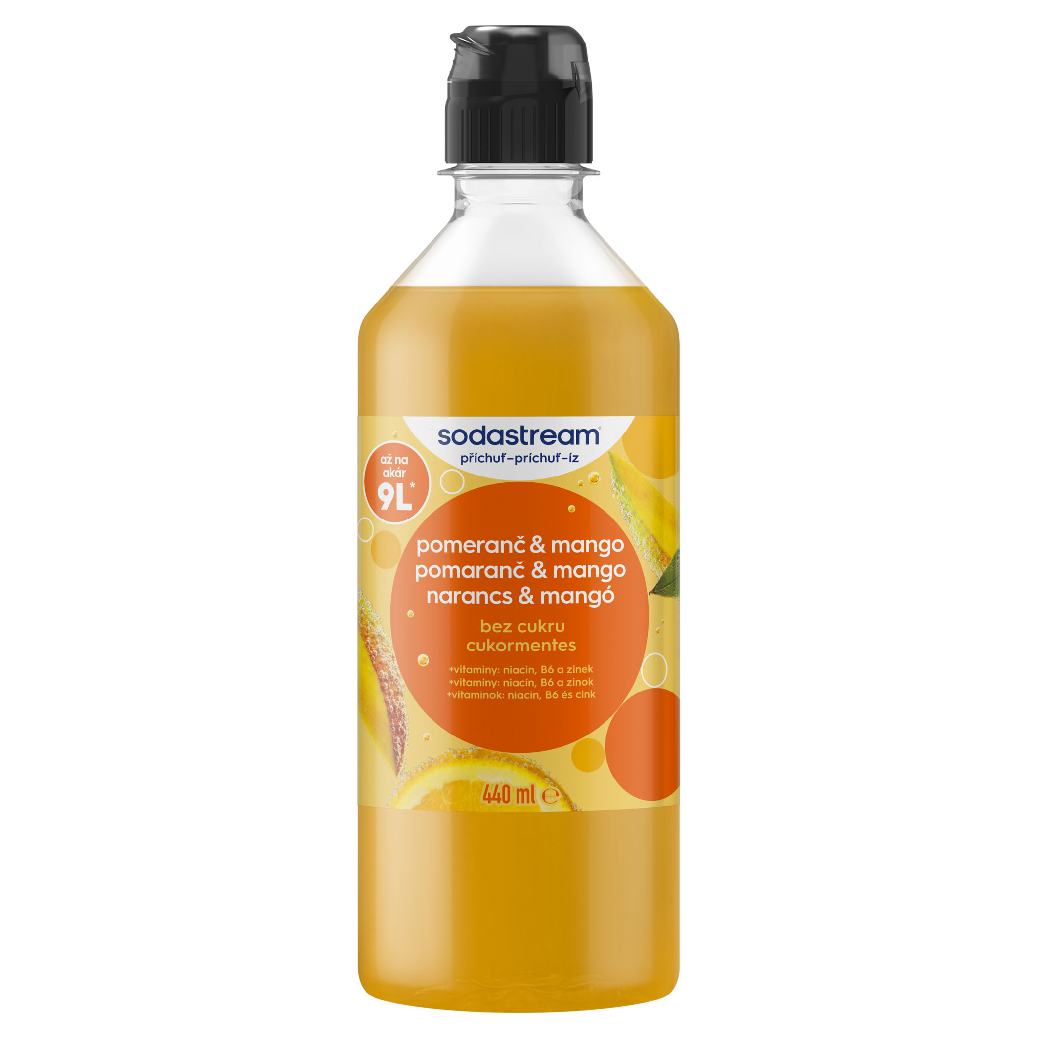 SodaStream Příchuť Pomeranč Mango Zero  .