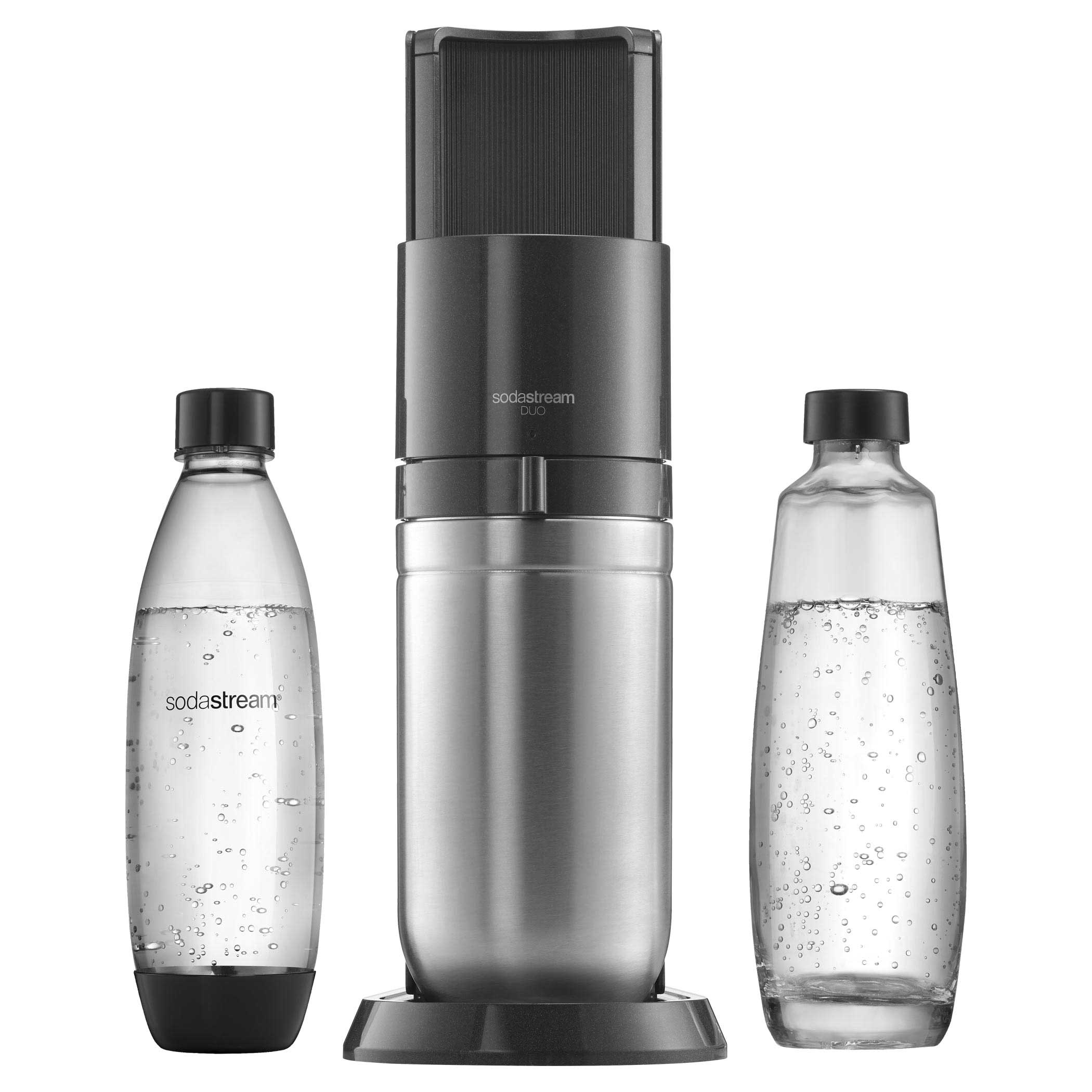 DUO Black Elegantní, moderní výrobník domácí perlivé vody